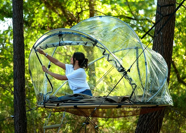 Dormir dans une bulle près de Nantes à Dihan Evasion