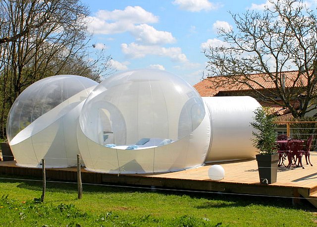 Dormir dans une bulle proche de Nantes à la Belle Etoile